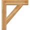 Ekena Millwork Traditional Block Rough Sawn Bracket w/ Offset Brace, Western Red Cedar, 8"W x 34"D x 38"H BKT0806X34X38TRA05RWR - alternate 2